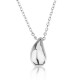 small teardrop Pendant necklace in 925 sterling silver