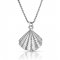 Seashell necklace in sterling silver