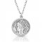 925 sterling silver coin necklace