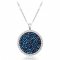 pendant necklace embellished with crystals from Swarovski 