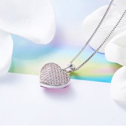 Crystal From Swarovski heart pendant necklace