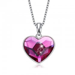 Crystal From Swarovski heart pendant necklace Crystal From Swarovski heart pendant necklace
