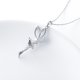 fairy pendant necklace with cubic zirconia