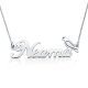 sterling silver name necklace with a bird sterling silver name necklace with a bird