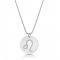 zodiac necklace in sterling silver :Leo
