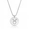 zodiac necklace in sterling silver :Taurus