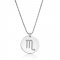 zodiac necklace in sterling silver :Scorpio