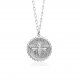 bee pendant necklace -925 sterling silver 