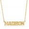 Capital letters name necklace