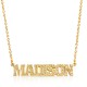 Capital letters name necklace