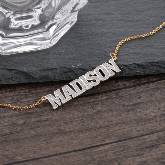 Capital letters name necklace Capital letters name necklace