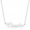 Personalized Classic Name Necklace in sterling silver 