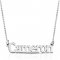 personalized name necklace - 925 sterling silver 