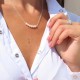 natural freshwater pearl necklace 925 sterling silver 