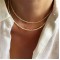 Freshwater pearl choker necklace