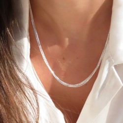 925 Silver Layering necklace