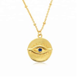 Evil eye talisman pendant necklace Evil eye talisman pendant necklace