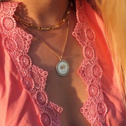 Gold Plated Zodiac Pendant : Cancer