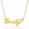 Name Necklace 18K Gold Plating on Silver