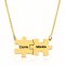 Engraved family Puzzle Necklace 