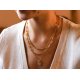 gold plated paperclip chain necklace gold plated paperclip chain necklace
