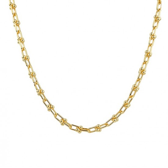U Shape Link Chain Necklace