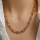 U Shape Link Chain Necklace