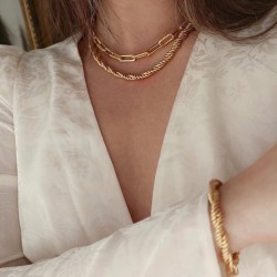 Twisted Rope Chain Necklace Twisted Rope Chain Necklace