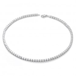 925 sterling silver cubic zirconia tennis necklace 925 sterling silver cubic zirconia tennis necklace