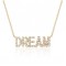 capital letters name necklace with sparkling cubic zirconia