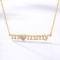 cubic zirconia mom necklace 