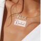 Signature style name necklace 
