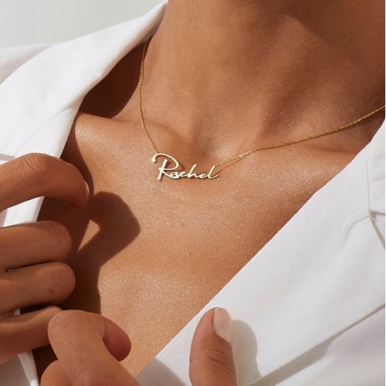 Signature style name necklace 