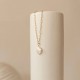 14K Gold filled natural Baroque pearl necklace