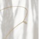 14k Gold filled pearl necklace