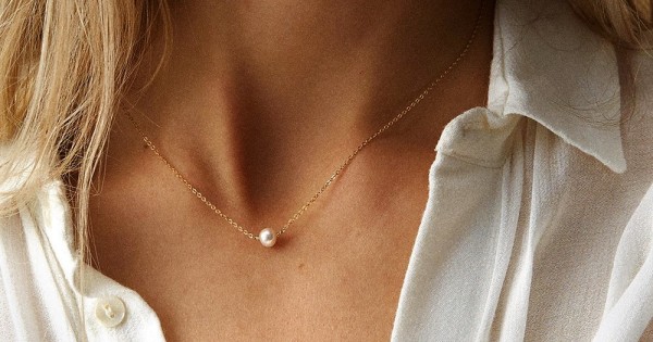 Rafaela Dainty Pearl Necklace – The Solshine Jewelry Co.