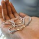 925 Sterling silver sparkling  necklace