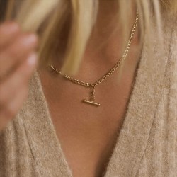 Gold plated silver Albert pocket watch necklace