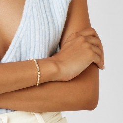 925 sterling silver cubic zirconia tennis bracelet