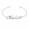 name bracelet in 925 sterling silver