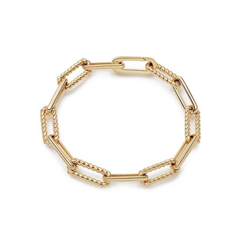FRED 18k Yellow Gold Chain Bracelet with 18k Yellow LG Buckle, Exclusively  at Hamilton Jewelers