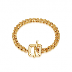 Cuban chain bracelet - square bar