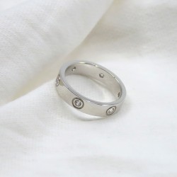 925 Sterling Silver eternity Band Ring with cubic zirconia 925 Sterling Silver eternity Band Ring with cubic zirconia