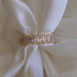 Cubic Zirconia Eternity Ring - 18k rose gold plated Cubic Zirconia Eternity Ring - 18k rose gold plated