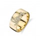 gold plated love ring