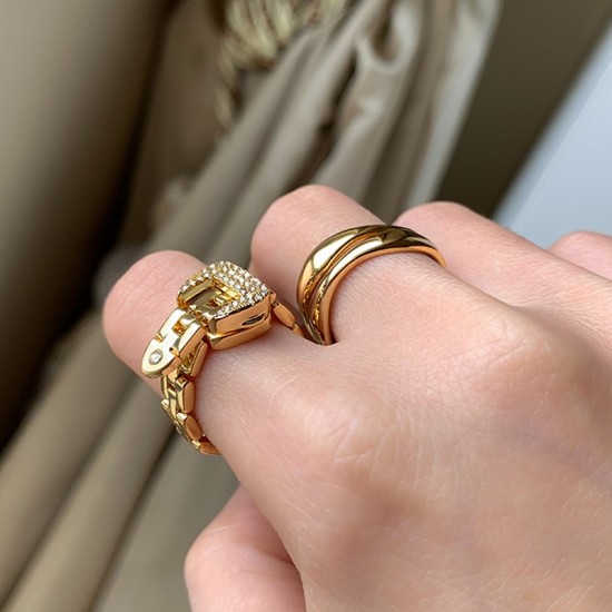 Belt shaped ring Belt shaped ring