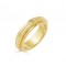 gold plated band ring