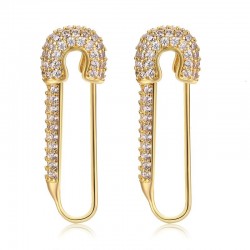 Safety Pin Hoop earrings Safety Pin Hoop earrings