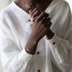 Gold filled natural freshwater pearls bracelet Gold filled natural freshwater pearls bracelet