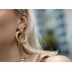 18k Gold Large Round Hoop Earrings 18k Gold Large Round Hoop Earrings